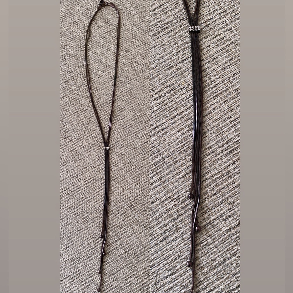 Ann Taylor Brown Necklace